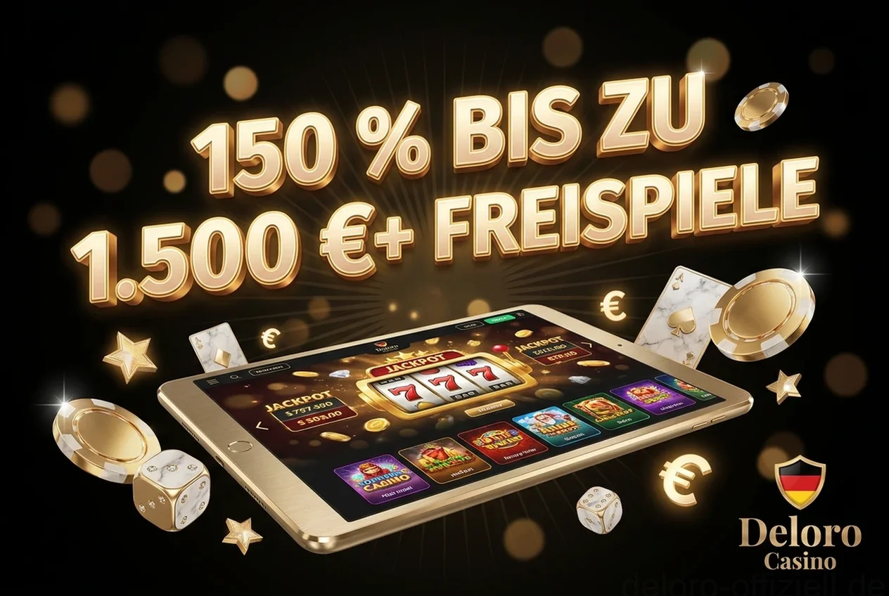 150 % BIS ZU 1.500 €+ FREISPIELE